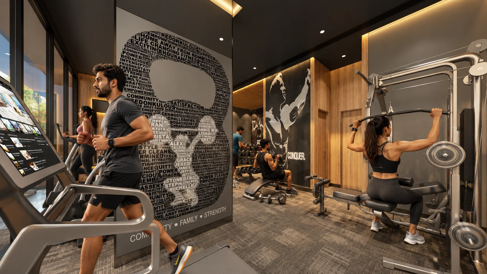 Indoor fitness